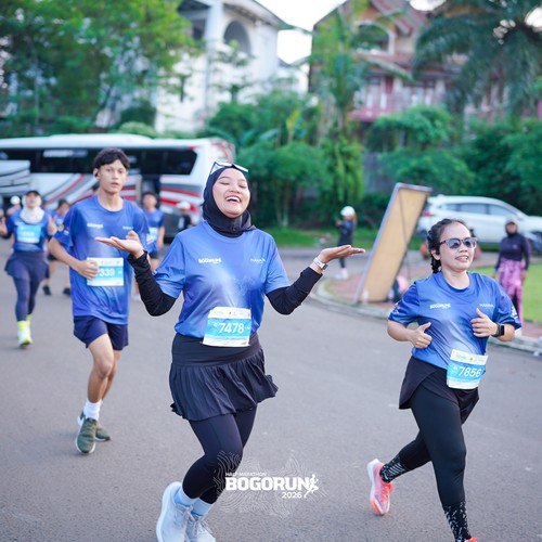 Race photo from BOGORUN 2026