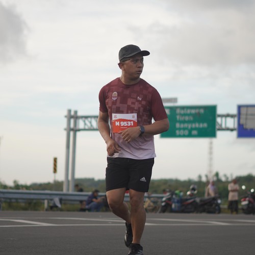 Race photo from KEDIRI HALF MARATHON 2026