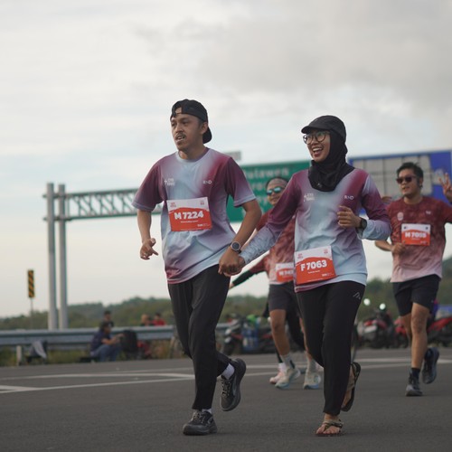 Race photo from KEDIRI HALF MARATHON 2026