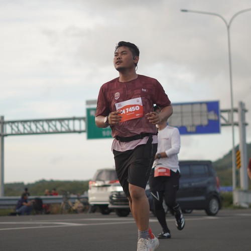Race photo from KEDIRI HALF MARATHON 2026