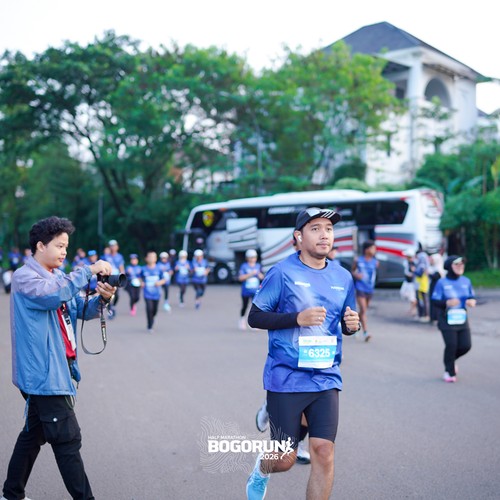 Race photo from BOGORUN 2026