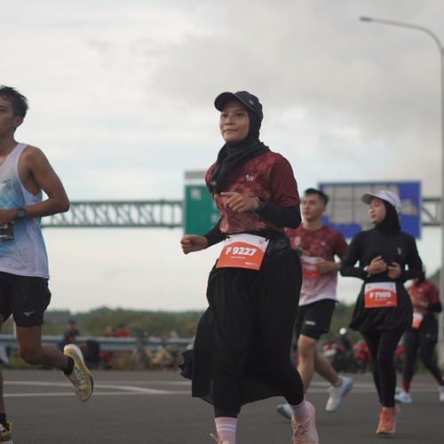 Race photo from KEDIRI HALF MARATHON 2026