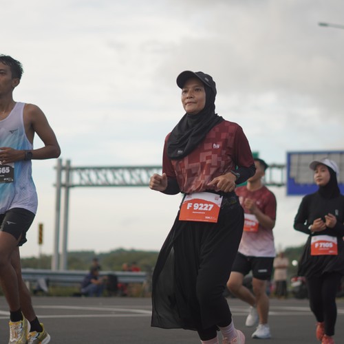 Race photo from KEDIRI HALF MARATHON 2026