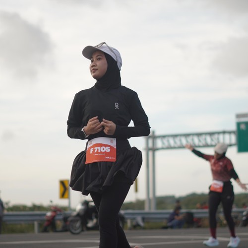 Race photo from KEDIRI HALF MARATHON 2026