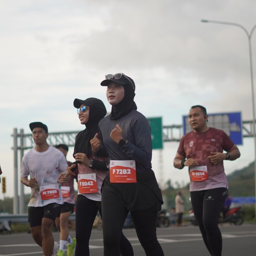Race photo from KEDIRI HALF MARATHON 2026