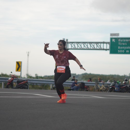 Race photo from KEDIRI HALF MARATHON 2026