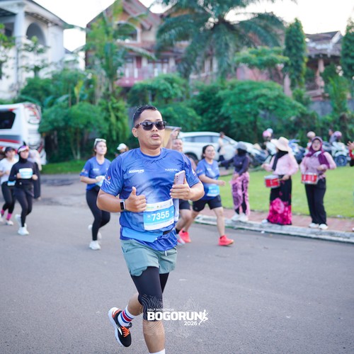 Race photo from BOGORUN 2026