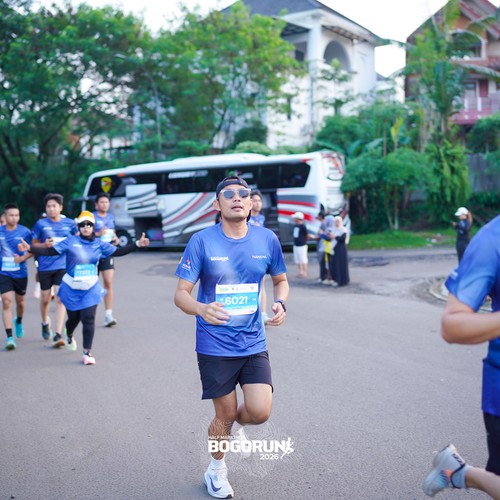 Race photo from BOGORUN 2026