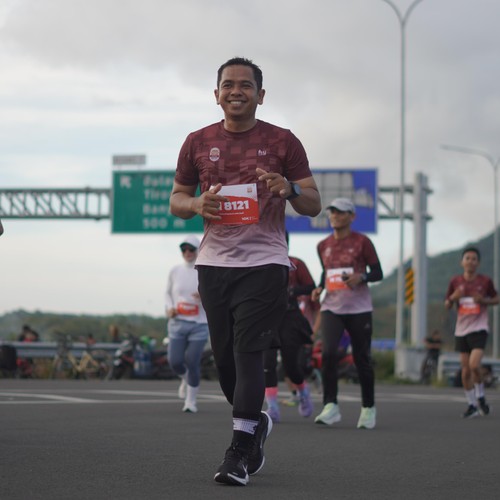 Race photo from KEDIRI HALF MARATHON 2026