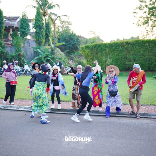 Race photo from BOGORUN 2026