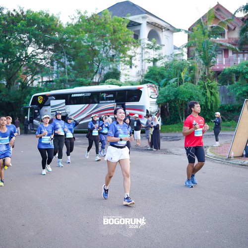 Race photo from BOGORUN 2026