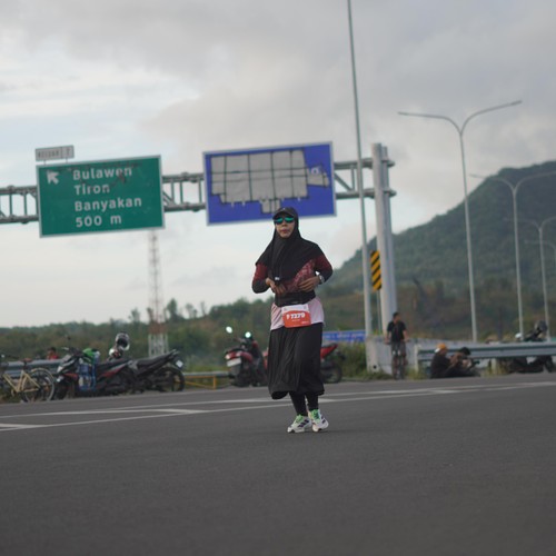 Race photo from KEDIRI HALF MARATHON 2026