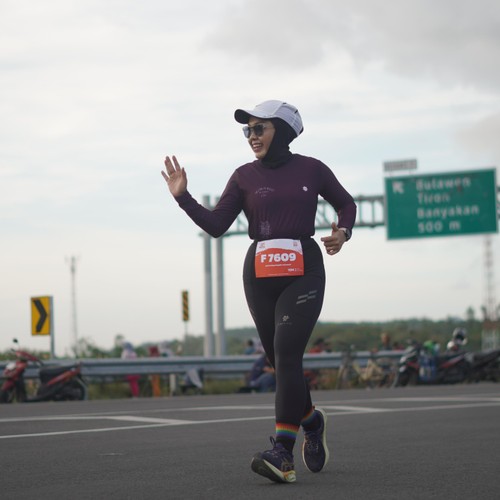 Race photo from KEDIRI HALF MARATHON 2026