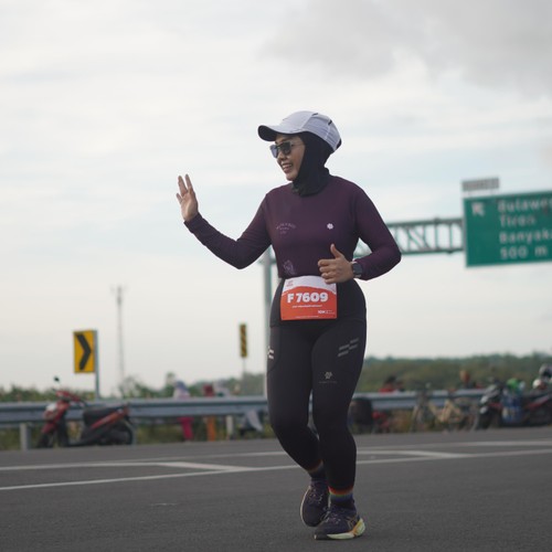 Race photo from KEDIRI HALF MARATHON 2026
