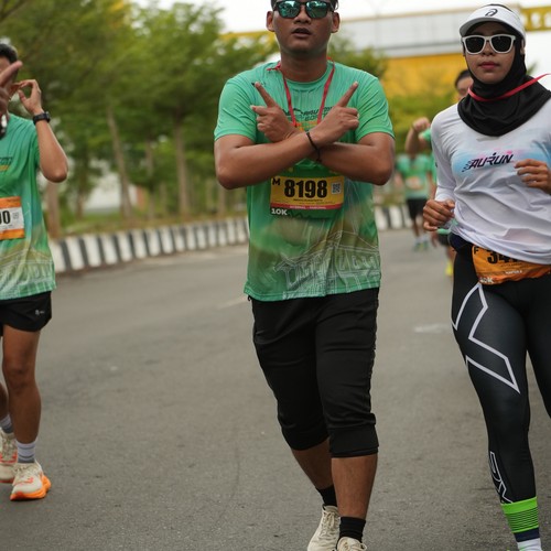 Race photo from ARUTMIN BORNEO RUN 2025