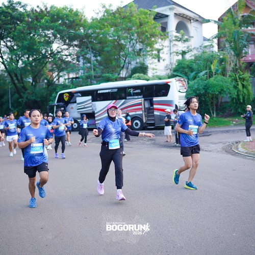 Race photo from BOGORUN 2026