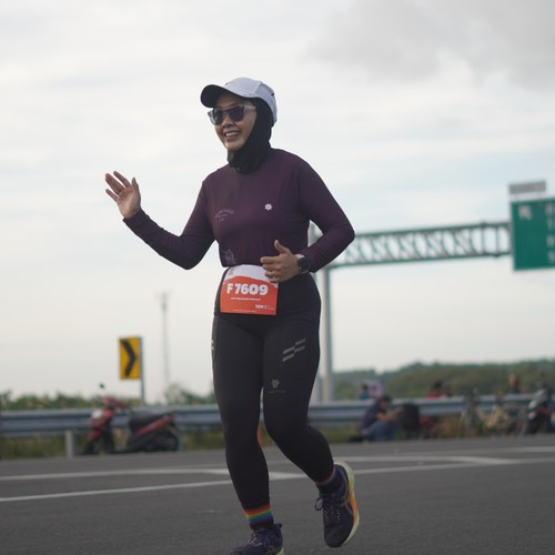 Race photo from KEDIRI HALF MARATHON 2026