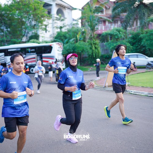 Race photo from BOGORUN 2026