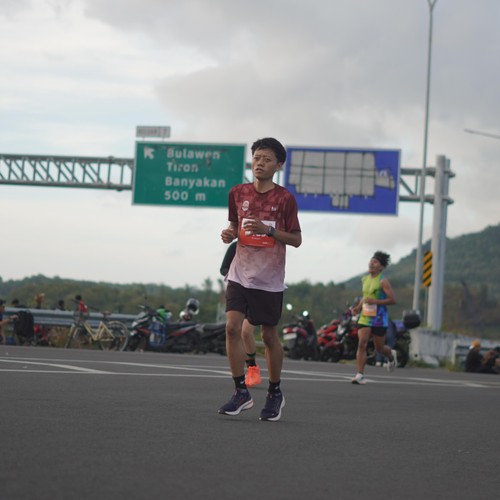 Race photo from KEDIRI HALF MARATHON 2026