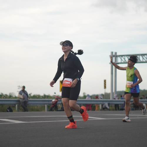 Race photo from KEDIRI HALF MARATHON 2026