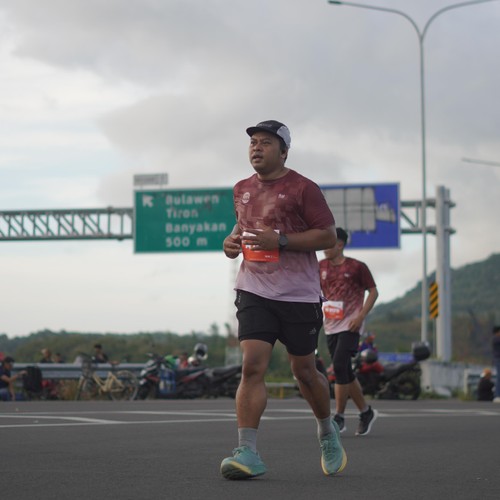 Race photo from KEDIRI HALF MARATHON 2026