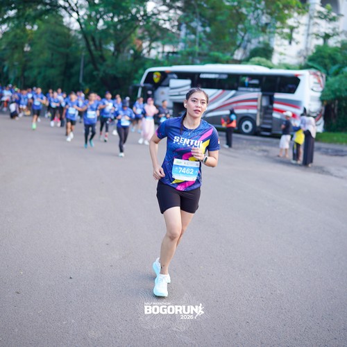 Race photo from BOGORUN 2026