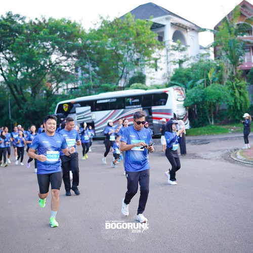 Race photo from BOGORUN 2026