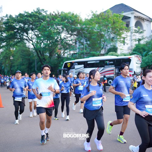 Race photo from BOGORUN 2026