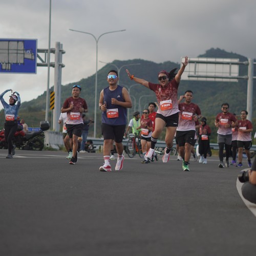 Race photo from KEDIRI HALF MARATHON 2026