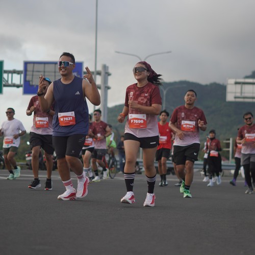 Race photo from KEDIRI HALF MARATHON 2026