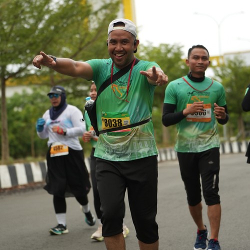 Race photo from ARUTMIN BORNEO RUN 2025