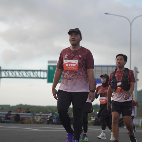 Race photo from KEDIRI HALF MARATHON 2026
