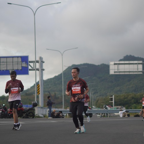 Race photo from KEDIRI HALF MARATHON 2026
