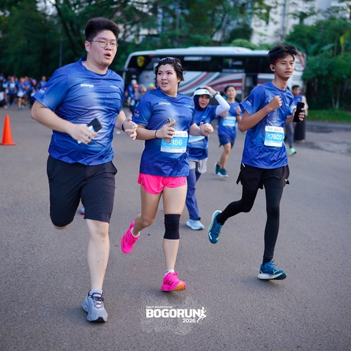 Race photo from BOGORUN 2026