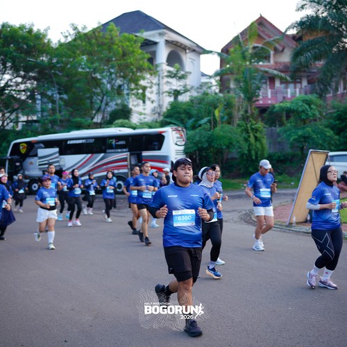 Race photo from BOGORUN 2026