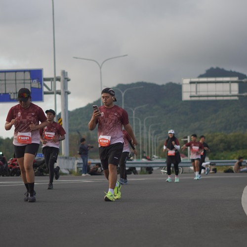 Race photo from KEDIRI HALF MARATHON 2026