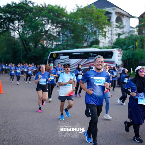 Race photo from BOGORUN 2026