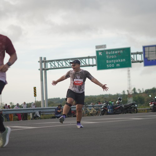 Race photo from KEDIRI HALF MARATHON 2026