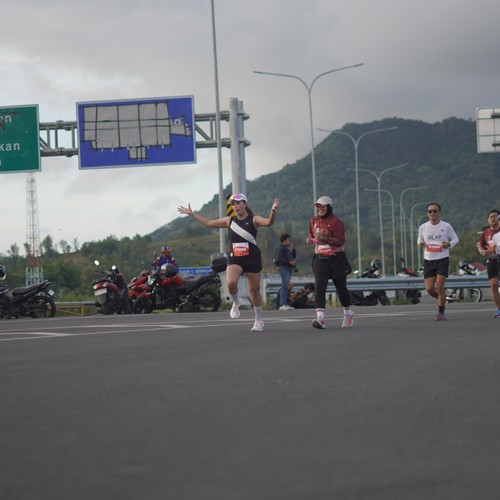 Race photo from KEDIRI HALF MARATHON 2026