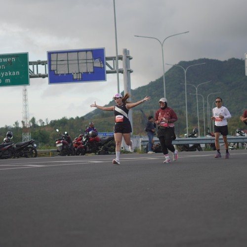 Race photo from KEDIRI HALF MARATHON 2026