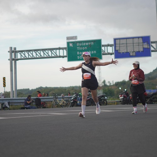 Race photo from KEDIRI HALF MARATHON 2026