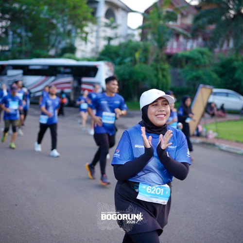 Race photo from BOGORUN 2026