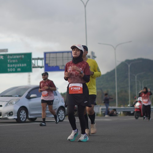 Race photo from KEDIRI HALF MARATHON 2026