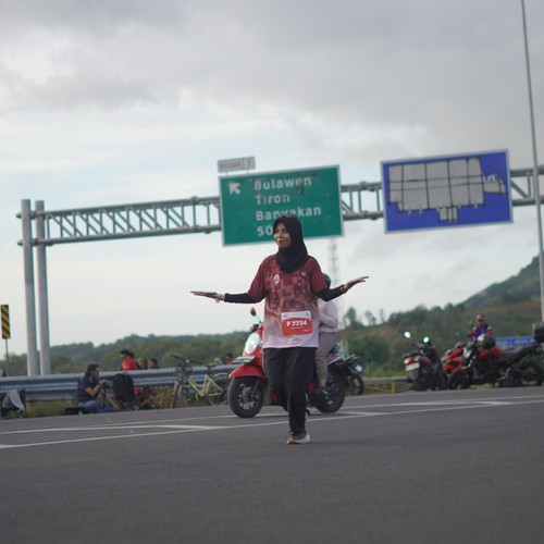 Race photo from KEDIRI HALF MARATHON 2026