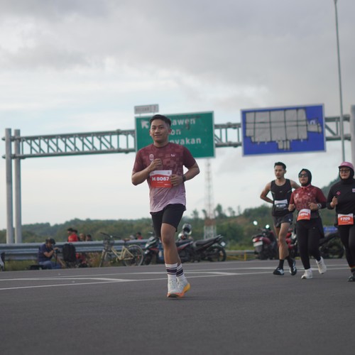Race photo from KEDIRI HALF MARATHON 2026