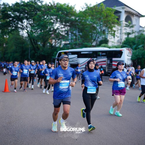 Race photo from BOGORUN 2026