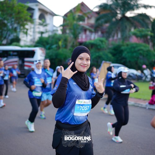 Race photo from BOGORUN 2026