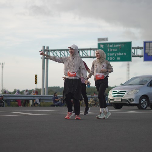 Race photo from KEDIRI HALF MARATHON 2026
