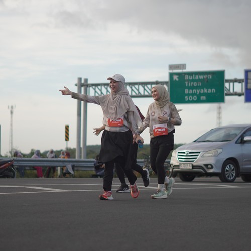 Race photo from KEDIRI HALF MARATHON 2026