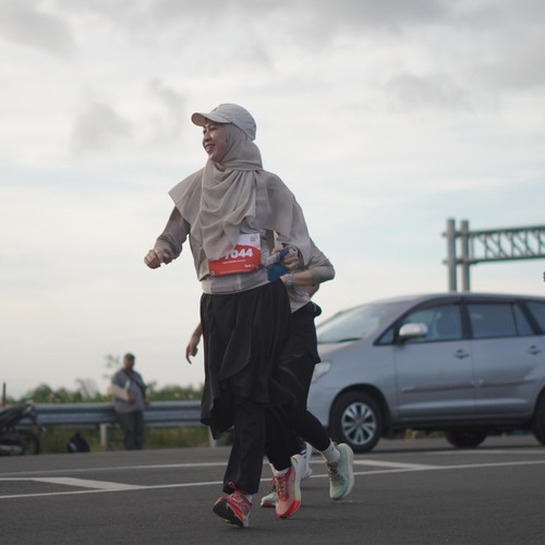 Race photo from KEDIRI HALF MARATHON 2026
